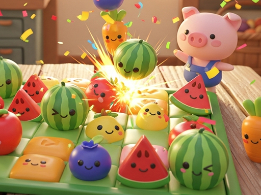 Farm House Crash Match Game